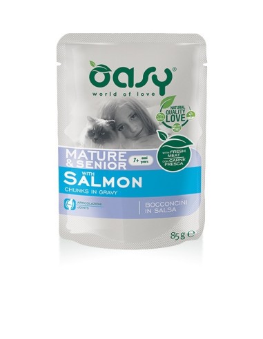 OASY UMIDO GATTO SPECIALITA' NATURALE BUSTE 70GR